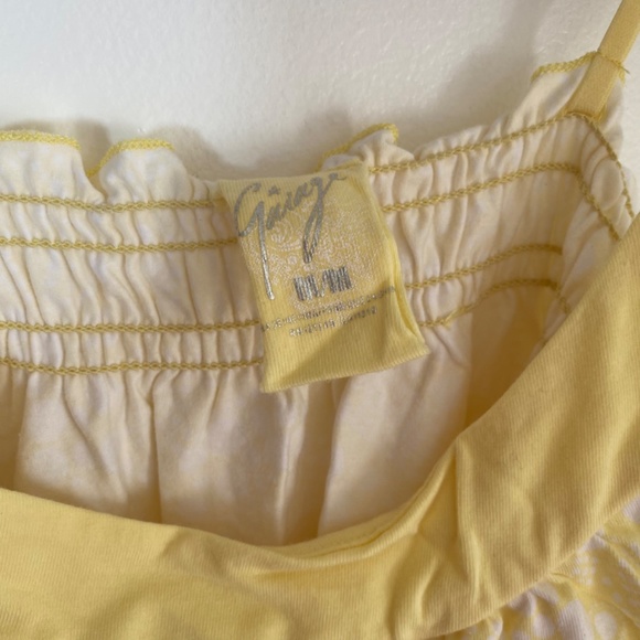 Garage yellow tank top - Picture 2 of 4